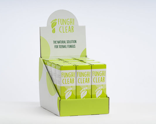 FunghiClear™ Nail Spray with Manuka Oil - Bundle of 12 with Display Box